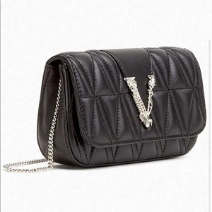 Versace Virtus Quilted Evening bag